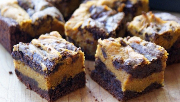 Pumpkin Swirl Brownies | Ruby Skye PI