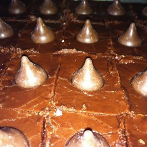 Hershey Kisses Brownies | Ruby Skye PI