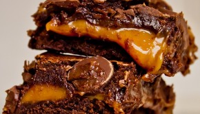 Chocolate Caramel Brownies | Ruby Skye PI