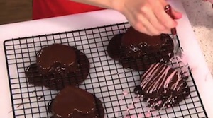 Heart Shaped Brownies for Valentine's Day | Ruby Skye PI 